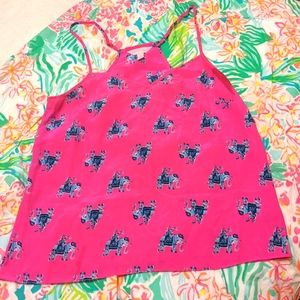 Lilly Pulitzer dusk tank in Bazaar
